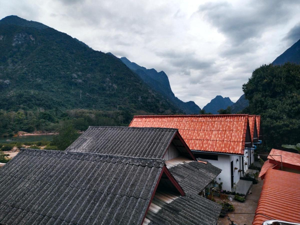 Pdv Guesthouse Muang Ngoi Luaran gambar