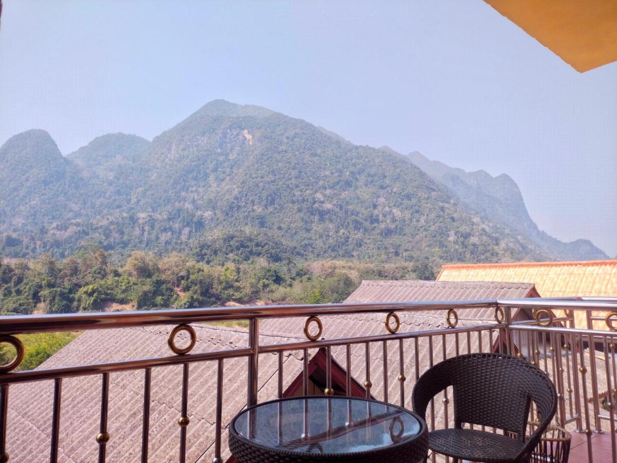 Pdv Guesthouse Muang Ngoi Luaran gambar
